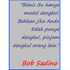 ikon DP Kata Bijak Bob Sadino