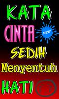 پوستر KATA CINTA SEDIH MENYENTUH HATI KOMPLIT