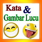 Kata dan Gambar Lucu アイコン