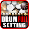 Real Drum Full Setting آئیکن