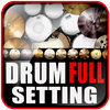 Real Drum Full Setting أيقونة