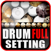 Real Drum Full Setting иконка