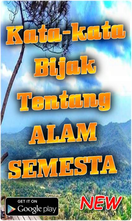 Kata Kata Bijak Tentang Alam Semesta for Android APK 