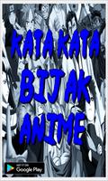 kata kata bIjak anime imagem de tela 1