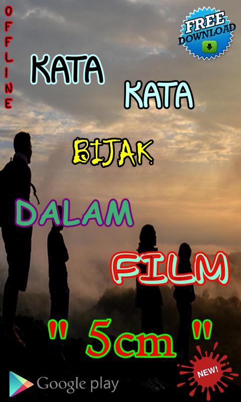 Kata Kata Bijak Dalam Film Lima Cm Für Android Apk