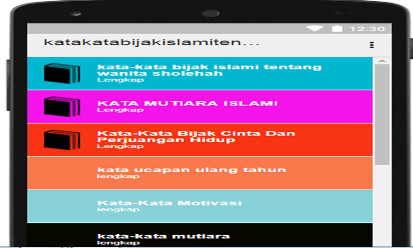 Kata Kata Bijak Islami Tentang Wanita Sholehah For Android APK