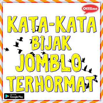 Kata Kata Bijak Jomblo Terhormat Poster