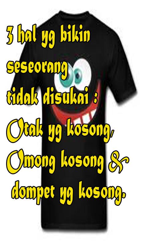 Kata - kata bijak lucu gokil bikin ngakak for Android 