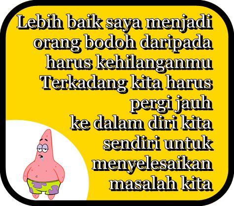Gratis Unduh Gambar Kata2 Bijak Patrick Star Lucu For Android Apk Download Terbaru oleh Kata Cinta