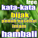 kata-kata bijak penuh nasehat imam hambali APK