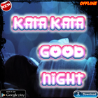 kata kata good night simgesi