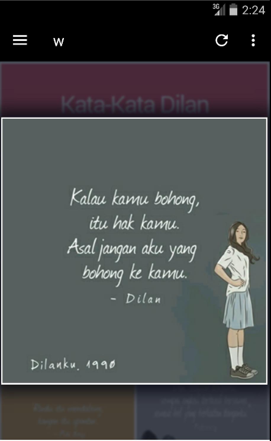 Kata Kata Dilan For Android Apk Download