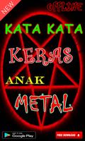 Kata Kata Keras Anak Metal imagem de tela 1