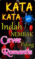 KATA KATA INDAH NEMBAK CEWEK PALING ROMANTIS Plakat