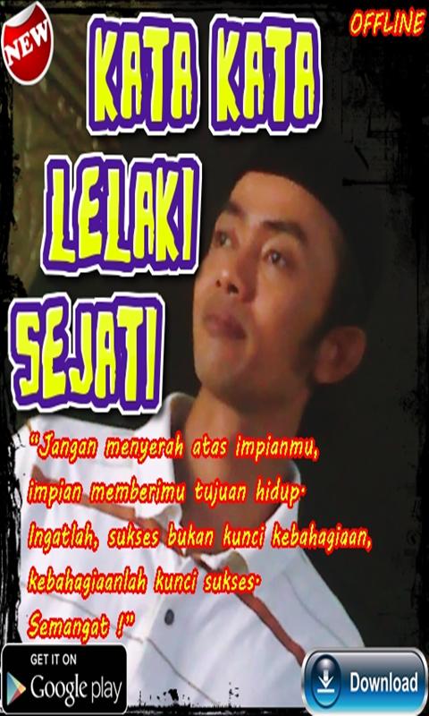 Download Gratis Gambar Kata-Kata Lelaki Sejati For Android Apk Download Terupdate oleh www.katacinta.co