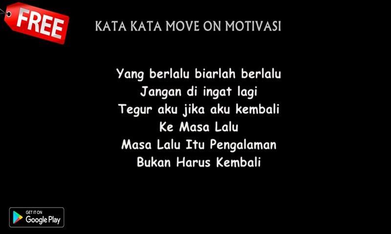 Kata Kata Move On Motivasi For Android Apk Download