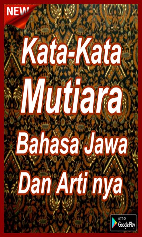 Kata Kata Mutiara Bahasa Jawa Dan Artinya Für Android Apk