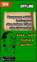 Kata Kata Mutiara Gusdur poster