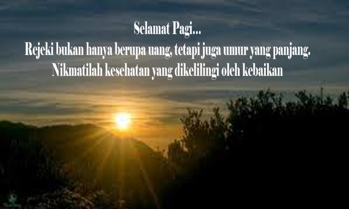 Kata Kata Selamat Pagi Bijak Motivasi Ungkapan Bermakna