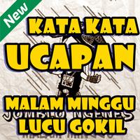 Kata Kata Ucapan Malam Minggu Lucu Gokil پوسٹر