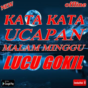 kata kata ucapan malam minggu lucu gokil para Android APK Baixar