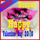 NEW..! Ucapan Selamat Hari Valentine  2018 ไอคอน