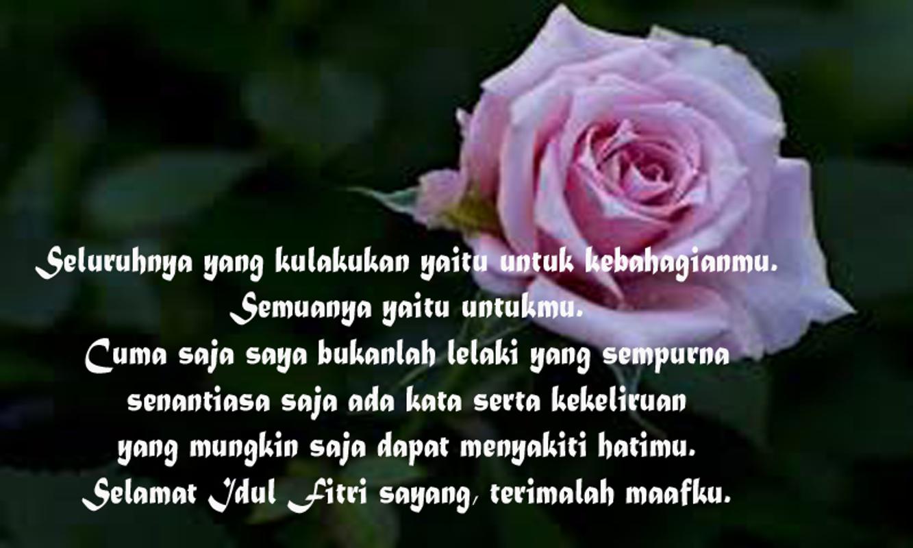 Kata ucapan Selamat Idul Fitri super Romantis for Android Kata ucapan Selamat Idul Fitri super Romantis for Android