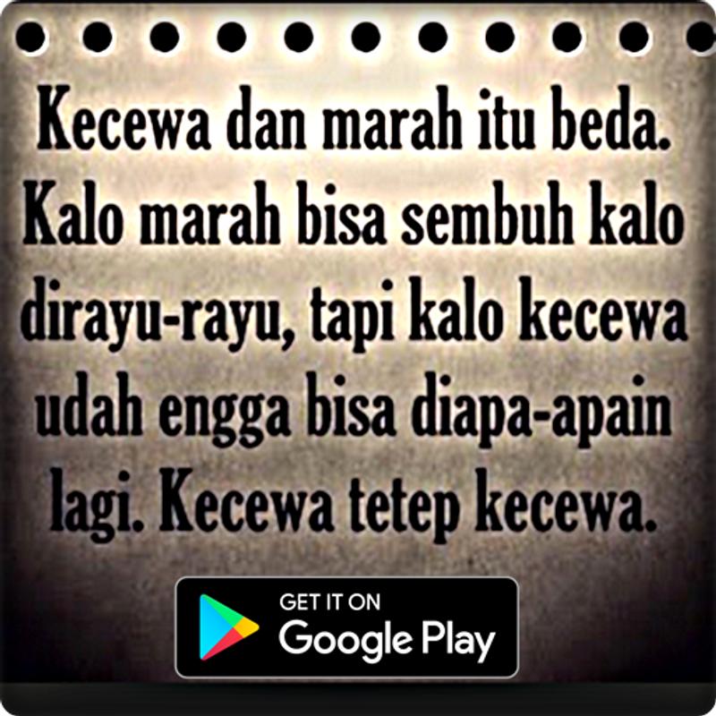  Kata  Kecewa Yang Menyentuh  Hati  Buat  Pacar  for Android 