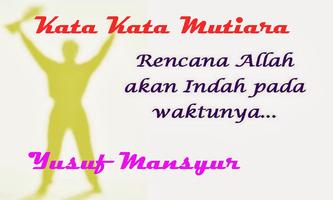Kata Kata Mutiara Bijak Yusuf Mansyur L3ngkap captura de pantalla 2