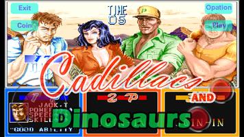 Guide cadillac and dinosaurs पोस्टर