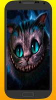 Devil cat smile kitty Wallpapers capture d'écran 2