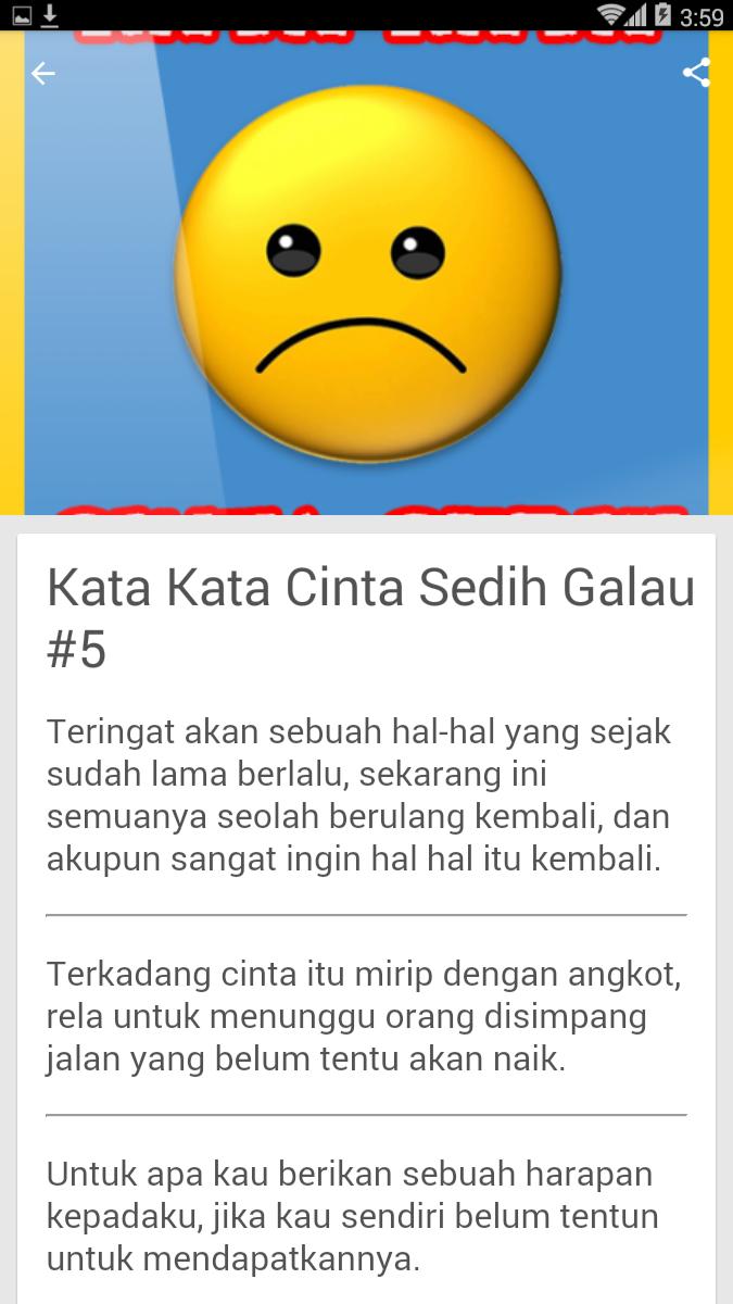 Kata Kata Cinta Sedih For Android Apk Download