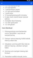 Resep Masak Cumi screenshot 2