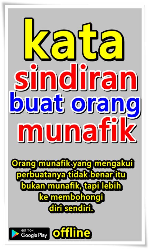 Kata Sindiran Islami Untuk Orang Munafik Gambar Islami