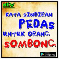 Kata Sindiran Pedas untuk orang Sombong Plakat