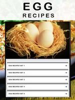 Egg recipes poster