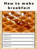 bagaimana membuat sarapan poster