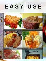 Meatloaf recipes اسکرین شاٹ 1