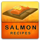 recetas de salmón icono