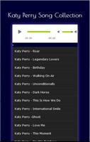 Katy Perry Song Collection Mp3 تصوير الشاشة 1