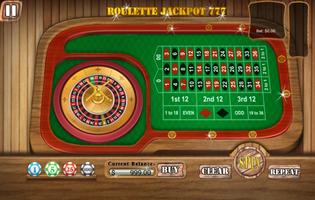 Roulete Vegas Casino 777 постер