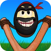 Crazy Ninja Egg: Clumsy Jump