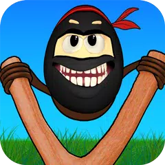 Crazy Ninja Egg: Clumsy Jump