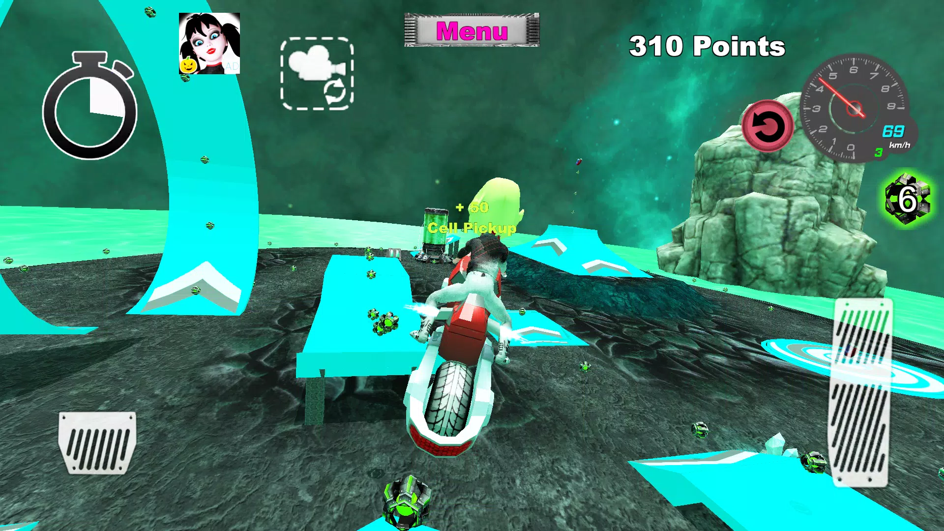 Bike Future Race Alien World