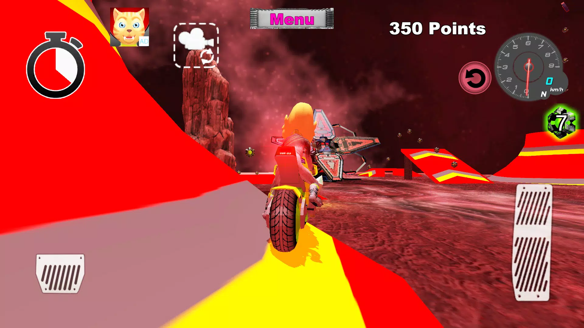 Bike Future Race Alien World