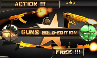 Guns - Gold Edition Plakat