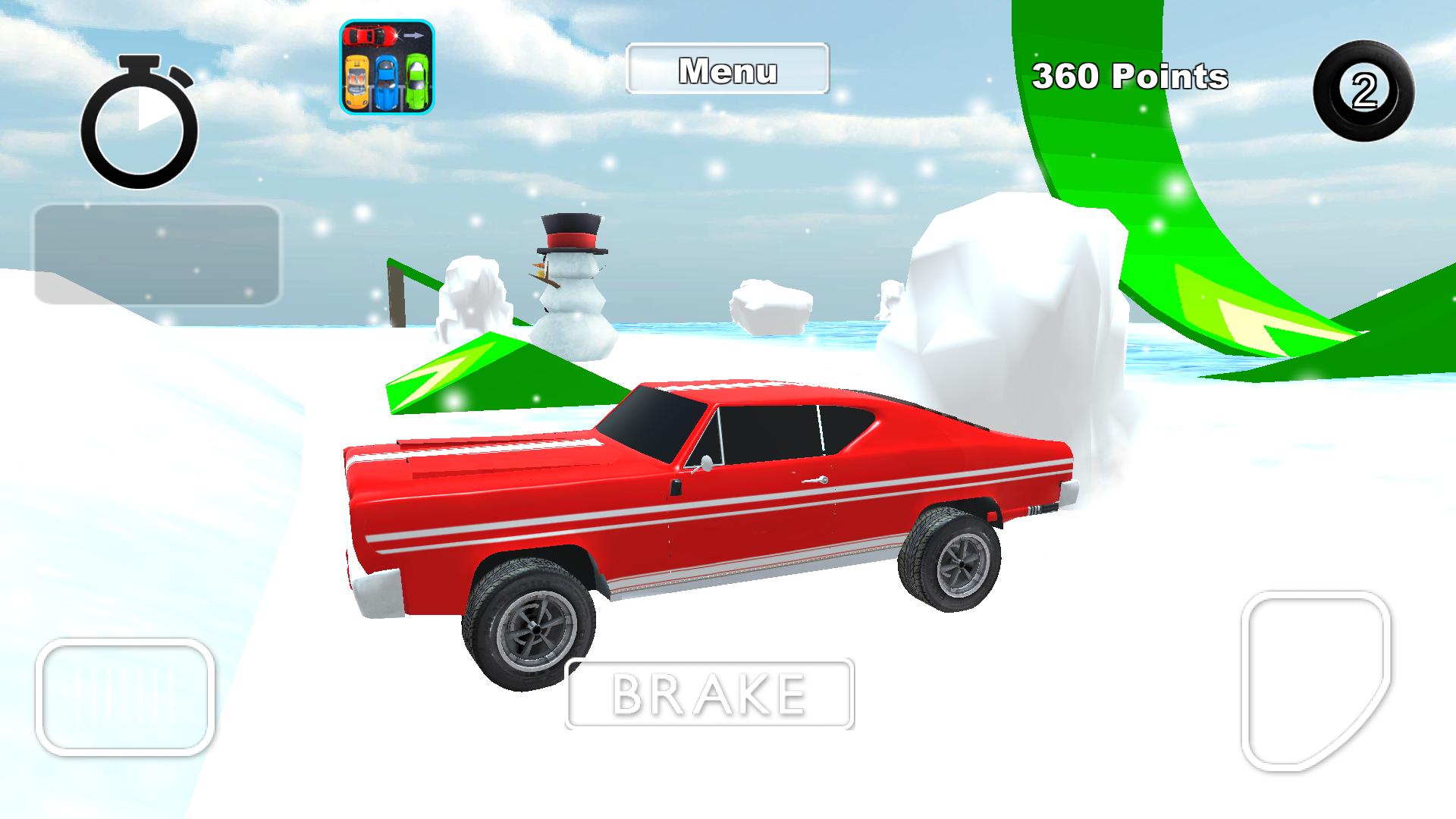 Игра машины снег. Игра Мульти гонка на машине.