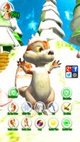 Slice It & Talk: Squirrel Fun captura de pantalla 1