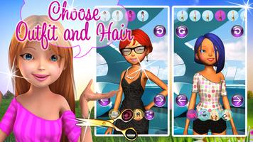 Prenses 3D Salon - Hair Salon Ekran Görüntüsü 3