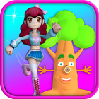 Princess Run 4D - Girl Games icône
